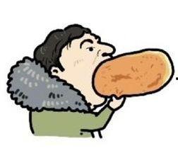 吃热狗图片,捕捉街头美食瞬间